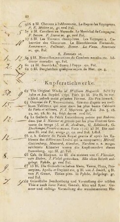 Kupferstichwerke