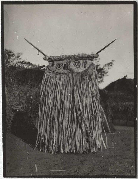 The buffoon mask of the Kokrít society (Canela)