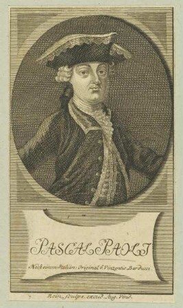 Bildnis des Pascal Paoli