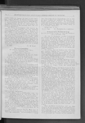 Monatsversammlung des ärztlichen Bezirksvereins St. Georg am 8. December 1898.
