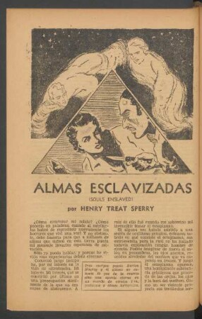Almas esclavizadas : [Tres cuerpos tenía Barton Nowrey... y el último de ellos conocía sólo la agonia...]