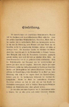 Über die Schriften des bayerischen Chronisten Veit Arnpeck