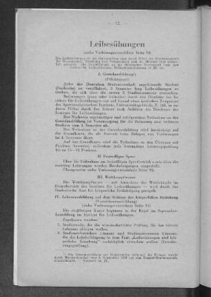 Leibesübungen