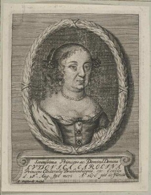 Bildnis der Prinzessin Ludwika Karolina Radziwiłł von Brandenburg