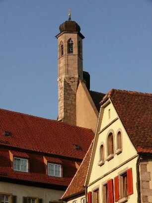 Turm der Johanniskirche in der Schmiedgasse