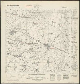 Meßtischblatt 3572 : Witkowo, 1940 : Witkowo. - Ausg. m. dt. Namen, letzte Nachtr. 1934, Ausg. m. vorläuf. Namensänd. - 1:25000. - [Berlin]: Reichsamt für Landesaufnahme, 1940. - 1 Kt.