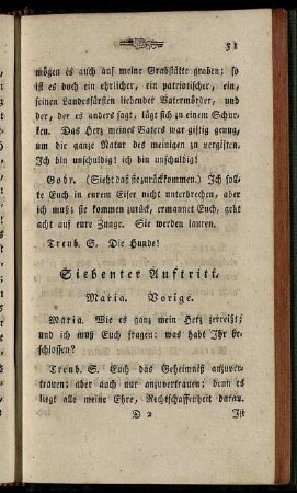 Siebente Scene.
