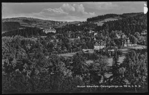 Bärenfels. Blick auf Bärenfels