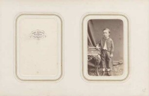links: leer rechts: Unbekannt (Knabe)