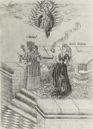 Die Tiburtinische Sibylle mit Kaiser Augustus
