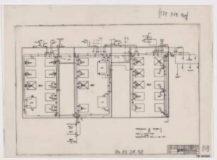 Schema der 16-atü Dampfleitg.