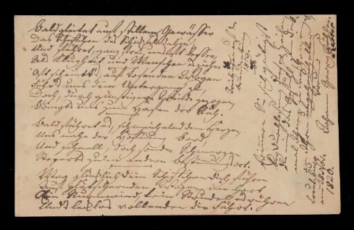 (Creutzburg, 28.11.1820) Kögler, Rektor