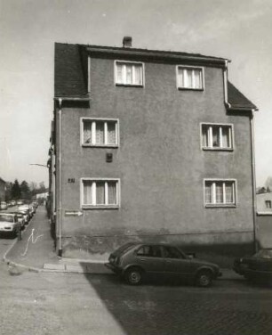 Marienberg, Töpferstraße 27. Wohnhaus. Straßenansicht