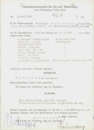 Hirschle, Walburga