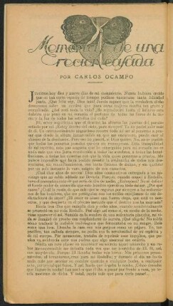Memorias de una recién casada