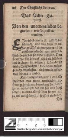 Kapitel 8: Von den unordentlichen begierden / wie sie zu überwinden