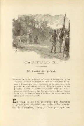 Capitulo XI. En busca del pirata
