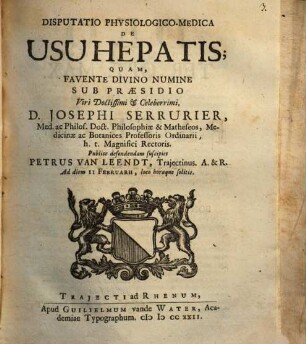 Disp. physiol.-med. de usu hepatis