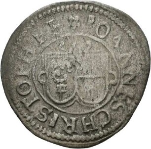 Halbbatzen des Bischofs von Würzburg Johann Christoph v. Westerstetten, 1. Hälfte 17. Jahrhundert
