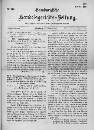 No. 34. 21. August 1869