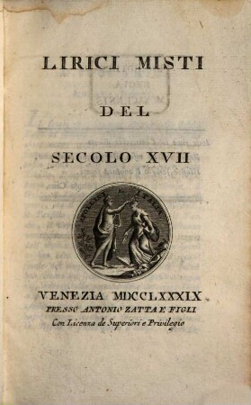 Lirici Misti Del Secolo XVII