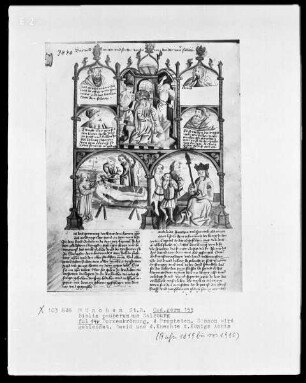 Biblia Pauperum aus Salzburg — ---, Folio 14verso