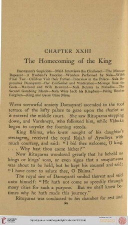 The Homecoming of the King
