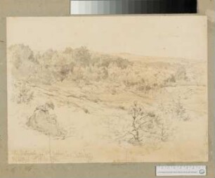 Landschaft mit lesendem Jungen (Neffe des Künstlers)