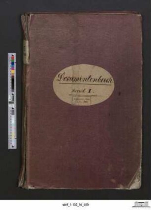Dokumentenbuch, Einträge 1-300