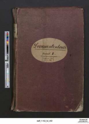 Dokumentenbuch, Einträge 1-300