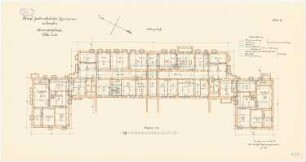 Joachimsthalsches Gymnasium, Templin: Schülerwohngebäude Villa V und VI: Grundriss Keller 1:100
