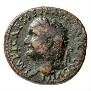 Münze, As, 80 - 81 n. Chr.