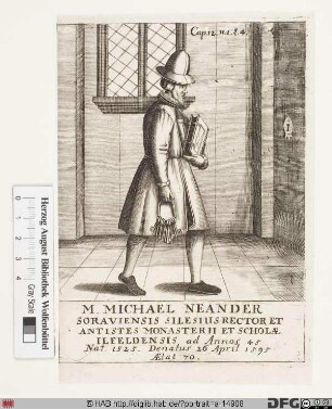 Bildnis Michael Neander (eig. Neumann)