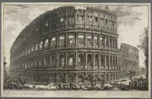 Veduta dell' Anfiteatro Flavio, detto il Colosseo