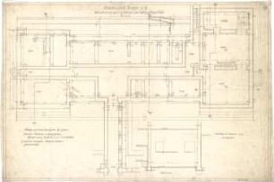 Billing, Hermann; Singen; Krankenhaus - Wirtschaftsgebäude, Heizkeller (Grundriss Keller)