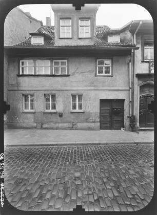 Erfurt-Altstadt, Fischersand 11. Wohnhaus. Straßenfront
