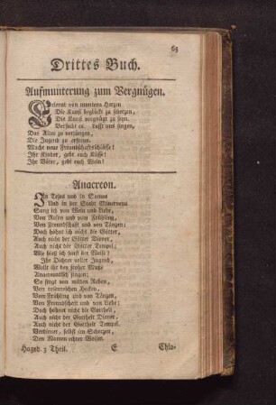 Drittes Buch.