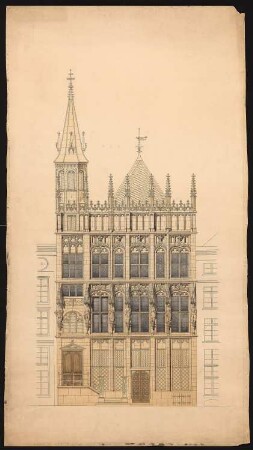 Rathaus, Wesel: Ansicht
