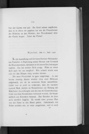 München, den 11. Juni 1900