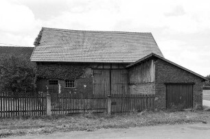 Hofanlage (Hofanlage, Fachwerk, Natursteinbau); Vöhl, Kahne 2