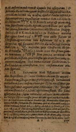 Collegii De Sacramentis Disputatio ..., III.. De Sacramentis In Genere