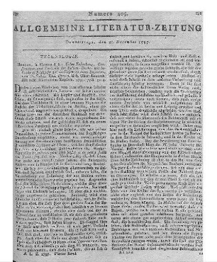 Fortuna's Launen. Eine Sammlung wirklicher Begebenheiten. Weißenfels, Leipzig: Severin 1796