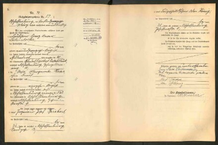 Standesamtsbuch der Stadt Aschaffenburg: Eheschließungen 252/1930 - 130/1931