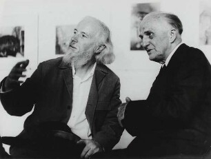 Heinrich Burkhardt : Portrait des Malers und Grafikers Professor Heinrich Burkhardt (1904-1985)