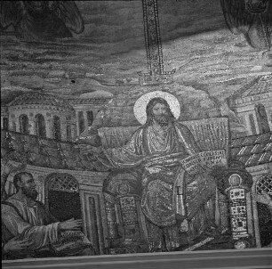 Thronender Christus, Apostel, Ecclesia ex gentibus und Ecclesia ex circumcisione