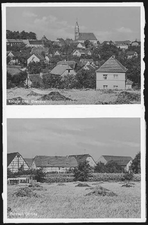 Krögis. Blick auf Krögis, Ortsteil Görtitz