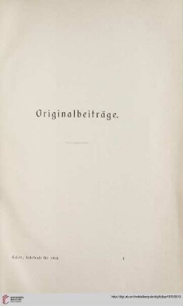 Originalbeiträge