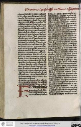 Sermo vigesimusnonus de assumptione et exaltatione virginis sacratissime in qua maxima relucet divina potentia.