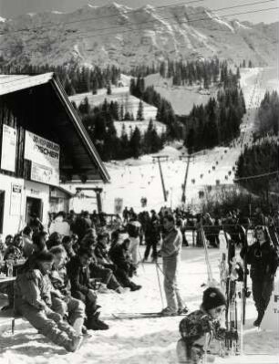 Lift im Iseler Skigebiet, Oberjoch im Allgäu