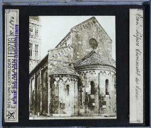 Trogir, Kathedrale hl. Laurentius : Außenansicht von SO, Chorapsiden